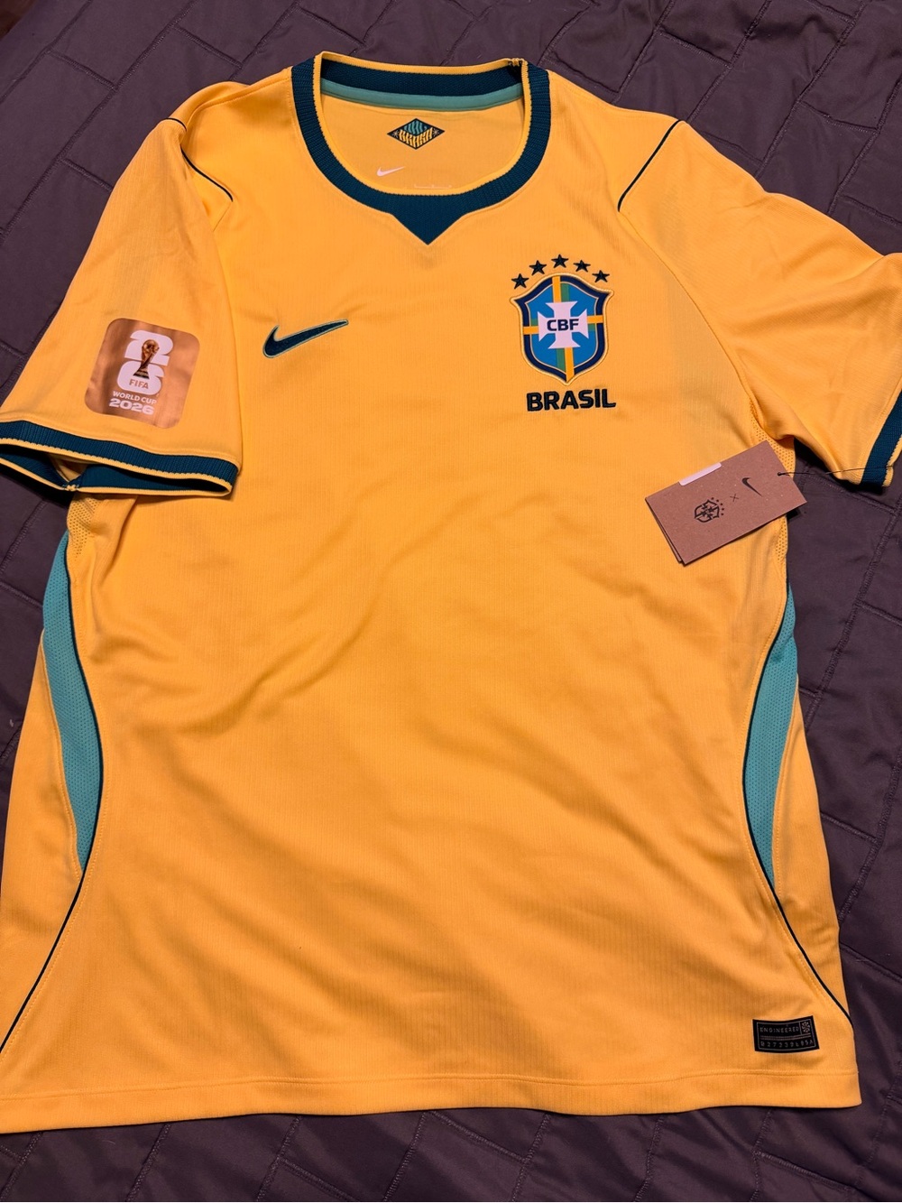 2026 World Cup original Jersey Brazil Brasil collectible